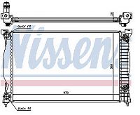 AUDI A4 РАДИАТОР ОХЛАЖДЕН (NISSENS) (AVA) (см.каталог)