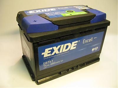 Аккумуляторная батарея Exide 74/Ч Excell EB741 