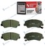 Тормозные колодки передние HYUNDAI ACCENT SB 11--, KIA RIO 11--, HYUNDAI ELANTRA SD 12--, VELOSTER SG 11--, KIA CERATO 13-- ( Датчик: пласт.)