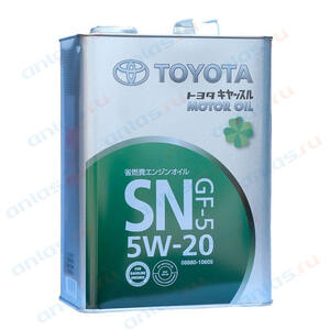 Масло моторное полусинтетическое "SN 5W-20", 4л