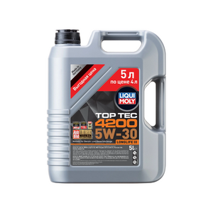 Масло LIQUI MOLY TOP TEC 4600 5W30 (синтетика) 5L