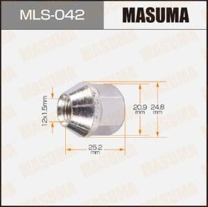 Гайка колесная HYUNDAI [M12x1.5 21мм] открытая