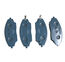Тормозные колодки передние CHEVROLET AVEO 11--, COBALT 14--, RAVON R4 под ABS#