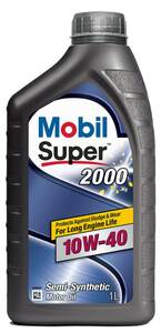 Масло MOBIL SUPER 2000 10W-40 (полусинтетика) 1L