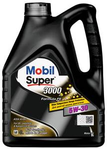 Масло MOBIL SUPER 3000 FE FORMULA 5W-30 (синтетика) 4L