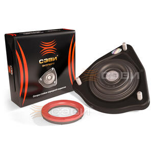 Опора переднего амортизатора ВАЗ 2190 GRANTA без ЭУР со смещением центра на 6мм (с подшипником)