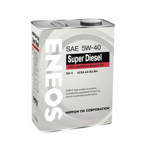 Масло ENEOS CI-4 премиум-дизель 5W-40 (синтетика) 4L