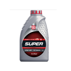 Масло ЛУКОЙЛ СУПЕР 10W40 SG/CD (полусинтетика) 1L