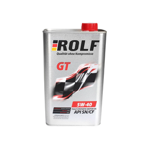 Масло ROLF GT SN/CF 5W-40 (синтетика) 1L
