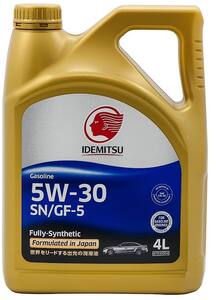 Масло IDEMITSU SN/GF 5W-30 (синтетика) 4 L