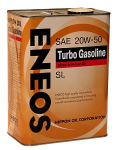 Моторное масло Eneos Turbo Gasoline SL 