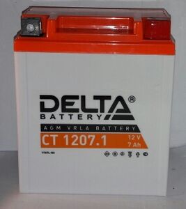 Аккумуляторы батарея DELTA CT 1207.1 
