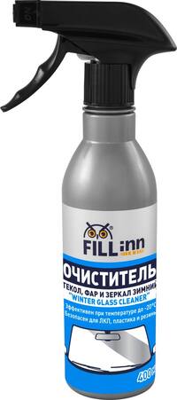 Fill Inn Очиститель стекол, фар и зеркал зимний 400 мл