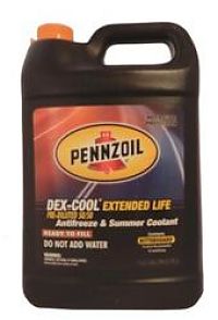 PENNZOIL DEX-COOL™ EXTENDED LIFE Antifreeze AND SUMMER Coolant 50/50 PRedILUTED