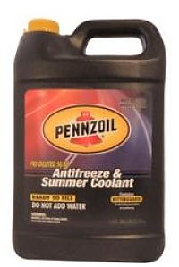 PENNZOIL Antifreeze AND SUMMER Coolant 50/50 PRedILUTED