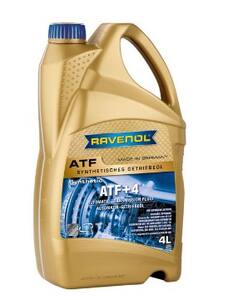 Трансмиссионное масло Ravenol ATF+4 Fluid (4 л) new