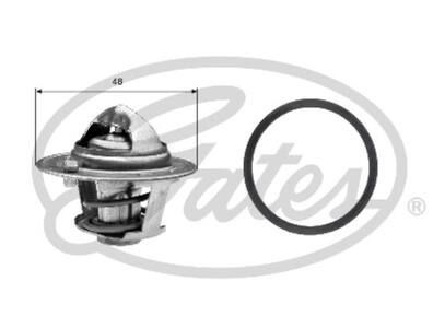 Термостат FORD FU#, SP#, FX# FUSION, FIESTA, FOCUS 02-- 1.25-1.6 16V