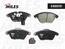Тормозные колодки передние VW GOLF5, PASSAT B6, TOURAN, SKODA RAPID, POLO 15-- (Датчик: да)