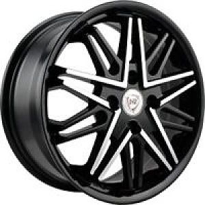 Диск колёсный литой "SH674 7x17, 5x108, ET55, D63.3, черный полностью полированный (BKF)" Диск колёсный литой "SH674 7x17, 5x108, ET55, D63.3, черный полностью полированный (BKF)"