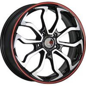 Диск колёсный литой "Concept-HND511 7x17, 5x114,3, ET35, D67.1, черный полированный с красной полосой по ободу (BKFRS)" Диск колёсный литой "Concept-HND511 7x17, 5x114,3, ET35, D67.1, черный полированный с красной полосой по ободу (BKFRS)"