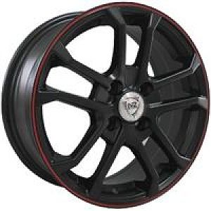 Диск колёсный литой "SH651 6.5x15, 5x114,3, ET43, D66.1, черный матовый с красным ободом (MBRS)" Диск колёсный литой "SH651 6.5x15, 5x114,3, ET43, D66.1, черный матовый с красным ободом (MBRS)"