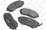Тормозные колодки передние SUBARU FORESTER SG,SH 02--, IMPREZA 00--, LEGACY 03-10, OUTBACK 2.0-3.0 00--