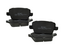 Тормозные колодки задние дисковые FORD FOCUS DA 09--, KUGA 08--, MONDEO 07--