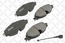 Тормозные колодки передние VW GOLF6, AUDI A3, SKODA OKTAVIA A7 13-- (Датчик: да)