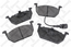 Тормозные колодки передние VW GOLF7 13--, SKODA OKTAVIA 12-- (Датчик: да)