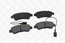 Тормозные колодки задние дисковые CITROEN JUMPER 06--, FIAT DUCATO 06--, PEUGEOT BOXER 06-- (Датчик: нет)