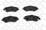 Тормозные колодки передние CHRYSLER VOYAGER RT 07--, JEEP CHEROKEE KK 07--, WRANGLER JK 07--