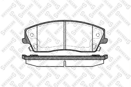 Тормозные колодки передние CHRYSLER 300C 04-11