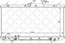 Радиатор основной HYUNDAI ACCENT LC 00-05 [640-335-16] AT