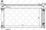 Радиатор основной AUDI A4, A6 00-- 1.6-2.0 [630-415-24] AT