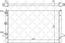 Радиатор основной VW SHARAN 2.3 16V-2.8 VR6 [645-470-34]
