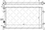 Радиатор основной VW JETTA 11-- 2.0FSI [648-416-30]