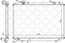 Радиатор основной FORD RANGER ES#, ET# 06-11, MAZDA BT-50 06-12 [639-450-26] MT