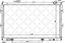 Радиатор основной MAZDA MPV LV 95-99 3.0 [638-504-26] MT