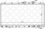 Радиатор основной MITSUBISHI SPACE WAGON N3# 92-00 [658-375-16] AT
