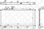 Радиатор основной MAZDA 6 GH 08-- 1.8-2.0 [726-375-16] MT