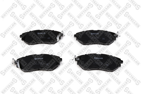 Тормозные колодки передние SUBARU LEGASY OUTBACK 15--, SUBARU XV 17-- (Датчик: пласт)