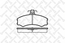 Тормозные колодки передние CITROEN С25 81-94, FIAT DUCATO 280, 290 82-94, PEUGEOT J5 82-94