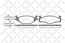 Тормозные колодки передние VW GOLF2, GOLF3 --95, JETTA (Датчик: нет) 15.5mm