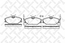 Тормозные колодки передние RENAULT LAGUNA, LATITUDE 1.8-2.2D 93--