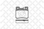 Тормозные колодки задние дисковые MB W124, W201, W202 (Датчик: нет) (2 направляющих)