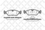Тормозные колодки передние OPEL VECTRA B 95-- 1.6-1.8 (Датчик: нет)