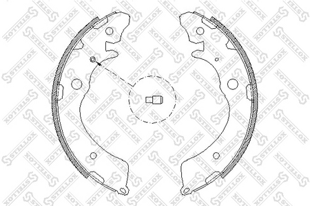 Тормозные колодки задние барабан HONDA ACCORD CB 90-93, CR-V RD 95-01