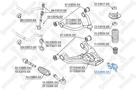 Шаровая опора KIA SORENTO JC 02--