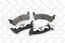 Тормозные колодки задние дисковые JEEP GRAND CHEROKEE ZJ 92-99