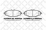 Тормозные колодки передние DAEWOO MATIZ 98--, ZAZ CHANCE (Датчик: нет)